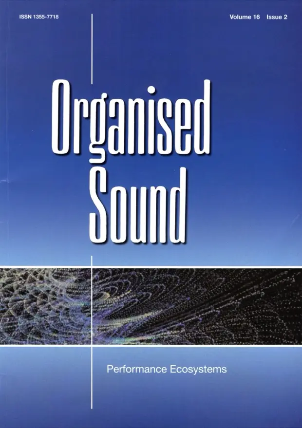 Cover of Organised Sound
